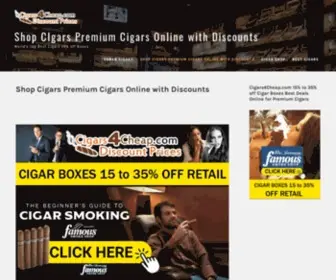 Cigars4Cheap.com(Cigars International) Screenshot