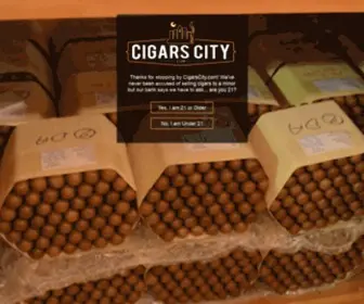 Cigarscity.com Screenshot