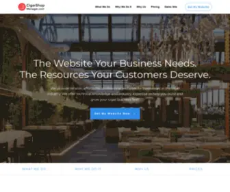 Cigarshopmanager.com(Awesome Websites for Cigar Shop Owners) Screenshot