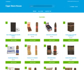 CigarStorehouse.com(Cigar Store House) Screenshot