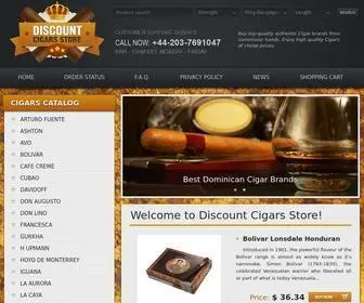 Cigartrade.net(Buy Cheap Cigars & Cigar Accessories Online) Screenshot