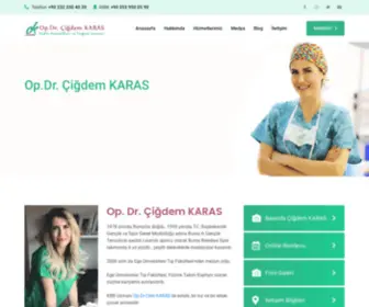 Cigdemkaras.com.tr(Çiğdem KARAS) Screenshot