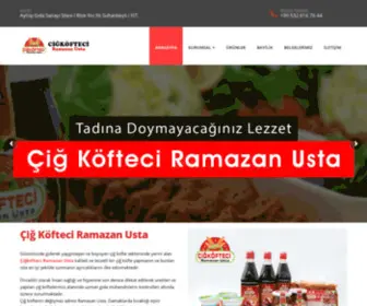 Cigkofteciramazanusta.com(Çiğ) Screenshot