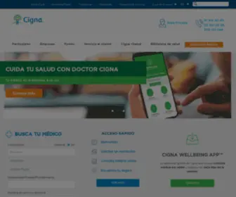 Cignasalud.es(Cigna) Screenshot