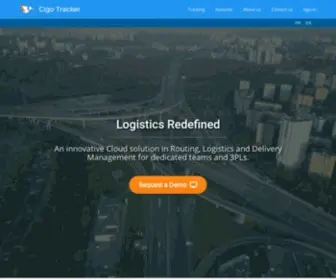 Cigotracker.com(Last Mile Tracking) Screenshot