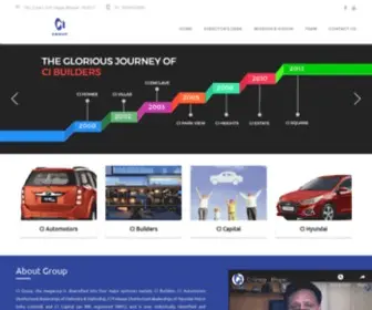 Cigroupindia.com(CI Group) Screenshot