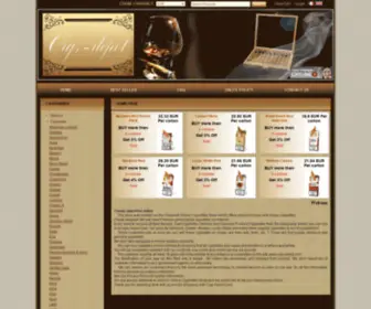 Cigs-Depot.com(Online Cigarettes Shop) Screenshot