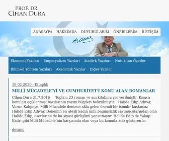 Cihandura.com(Atatürk yazıları) Screenshot