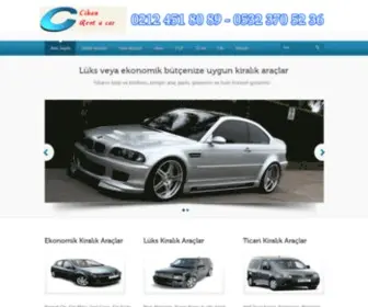 Cihanrentacar.com(Cihan Rent a car) Screenshot