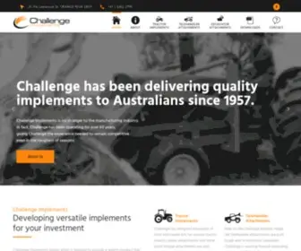 Cih.com.au(Challenge has been manufacturing implements since 1957 and) Screenshot