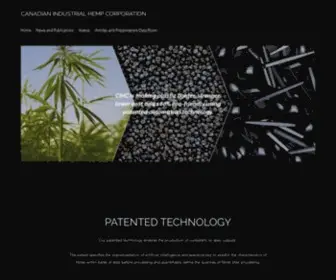 Cihcorp.com(Canadian Industrial Hemp Corporation) Screenshot