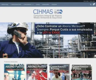 Cihmas.com.ar(Cihmas S.R.L) Screenshot