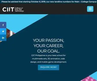Ciit.edu.ph(CIIT Philippines) Screenshot