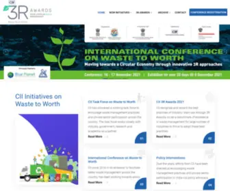 Ciiwaste2Worth.com(CII INITIATIVES ON WASTE TO WORTH) Screenshot