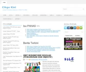 Cikgukini.com(Cikgukini) Screenshot