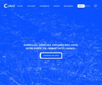 Cikisi.com(Surveiller, Chercher et Explorer le web) Screenshot