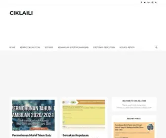 Ciklaili.com(Ciklaili) Screenshot