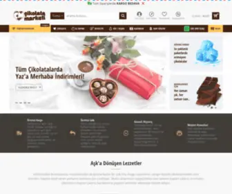 Cikolatamarketi.com(Türkiye'nin Çikolata Marketi) Screenshot