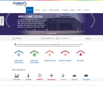 Cil-UK.co.uk(Custom Interconnect Limited) Screenshot