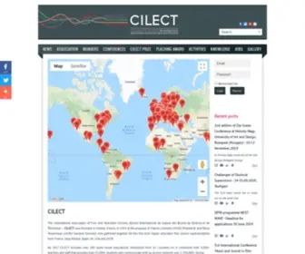 Cilect.org(Cilect) Screenshot