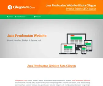 Cilegonweb.com(Jasa Website Cilegon) Screenshot