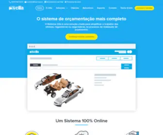 Cilia.com.br(Sistema Cilia) Screenshot