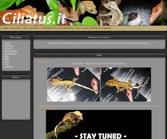 Ciliatus.it(R.ciliatus & Co) Screenshot