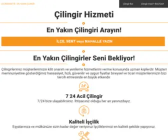 Cilingirgetir.com(Çilingir) Screenshot