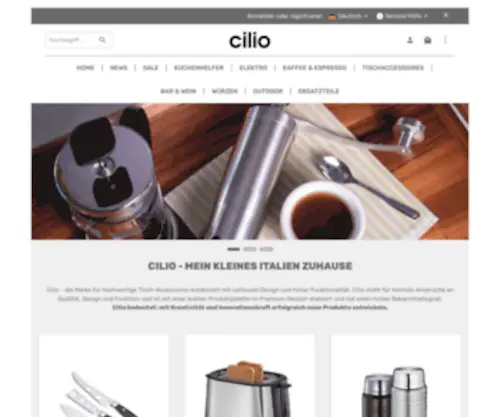 Cilio-Markenshop.de(Cilio Markenshop) Screenshot