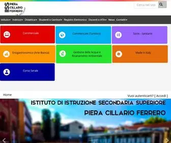 Cillarioferrero.edu.it(Istituto Istruzione Secondaria Superiore Piera Cillario Ferrero Alba) Screenshot