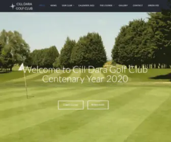 Cilldaragolfclub.com(Little Curragh) Screenshot