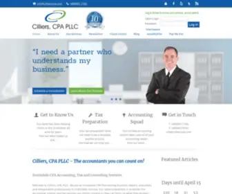 CillierscPa.com(Scottsdale CPA & Accounting Firm) Screenshot