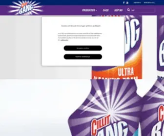 Cillitbang.se(Cillit) Screenshot