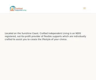 Cil.org.au(Crafted Independent Living) Screenshot