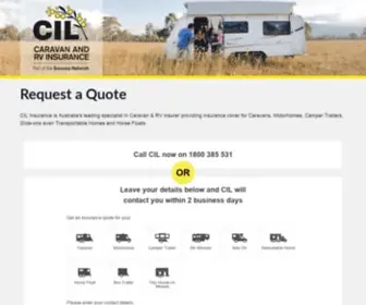 Cilquote.com.au(CIL Insurance) Screenshot