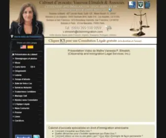 Cilsimmigration.com(Cabinet d'avocats d'immigration Américaine situé à Miami en Floride et à Los Angeles) Screenshot