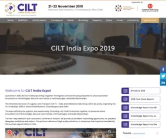 Ciltindiaexpo.com(CILT India Expo) Screenshot