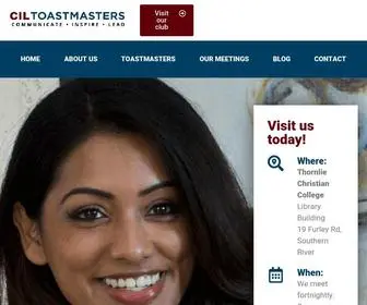 Ciltoastmasters.org(CIL Toastmasters) Screenshot