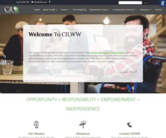 Cilww.com(Empowering Individuals with Disabilities) Screenshot