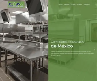 Cim-Mex.com(Comedores Industriales de México) Screenshot