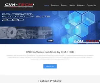 Cim-Tech.com(CIM-TECH Automated CAD-CAM Software) Screenshot