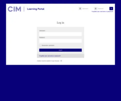 Cimacademyonline.co.uk(Cimacademyonline) Screenshot