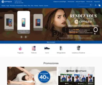 Cimaco.com(Lo Mejor para Vivir Bien) Screenshot