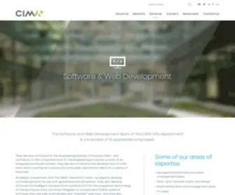 Cimainfo.com(Service) Screenshot