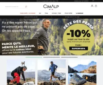 Cimalp.fr(Vêtements) Screenshot