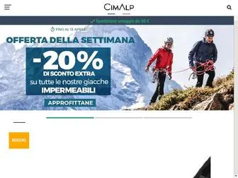 Cimalp.it(Abbigliamento tecnico per escursioni) Screenshot