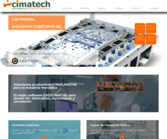 Cimatech.com(Tecnología líder CAD/CAM/CAE) Screenshot