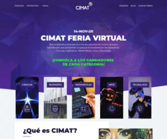 Cimatvirtual.com(Feria Virtual CIMAT) Screenshot