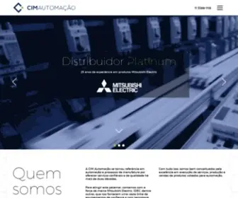 Cimautomacao.com.br(CIM Automação) Screenshot