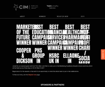 Cimawards.co.uk(Cimawards) Screenshot